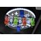 8308/6+3 BK+GD MIX, 6хЕ27+LED