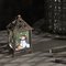 Фигура световая "Фонарь цвет бронза, Снеговик", 13х6х6 см