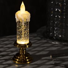 Фигура световая "Свеча золотистая", 20х7х7 см