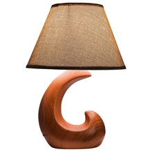 Настольная лампа E334S Wood, 1хE14