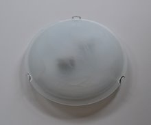 НПБ 2930/2W D300 "Дюна" белый гладкий, 2хЕ27