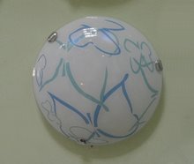 НПБ "Бабочка" глянец синяя (D300), 2хЕ27