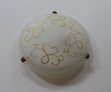НПБ 3025/1W D250 "Узор" золото, 1хЕ27